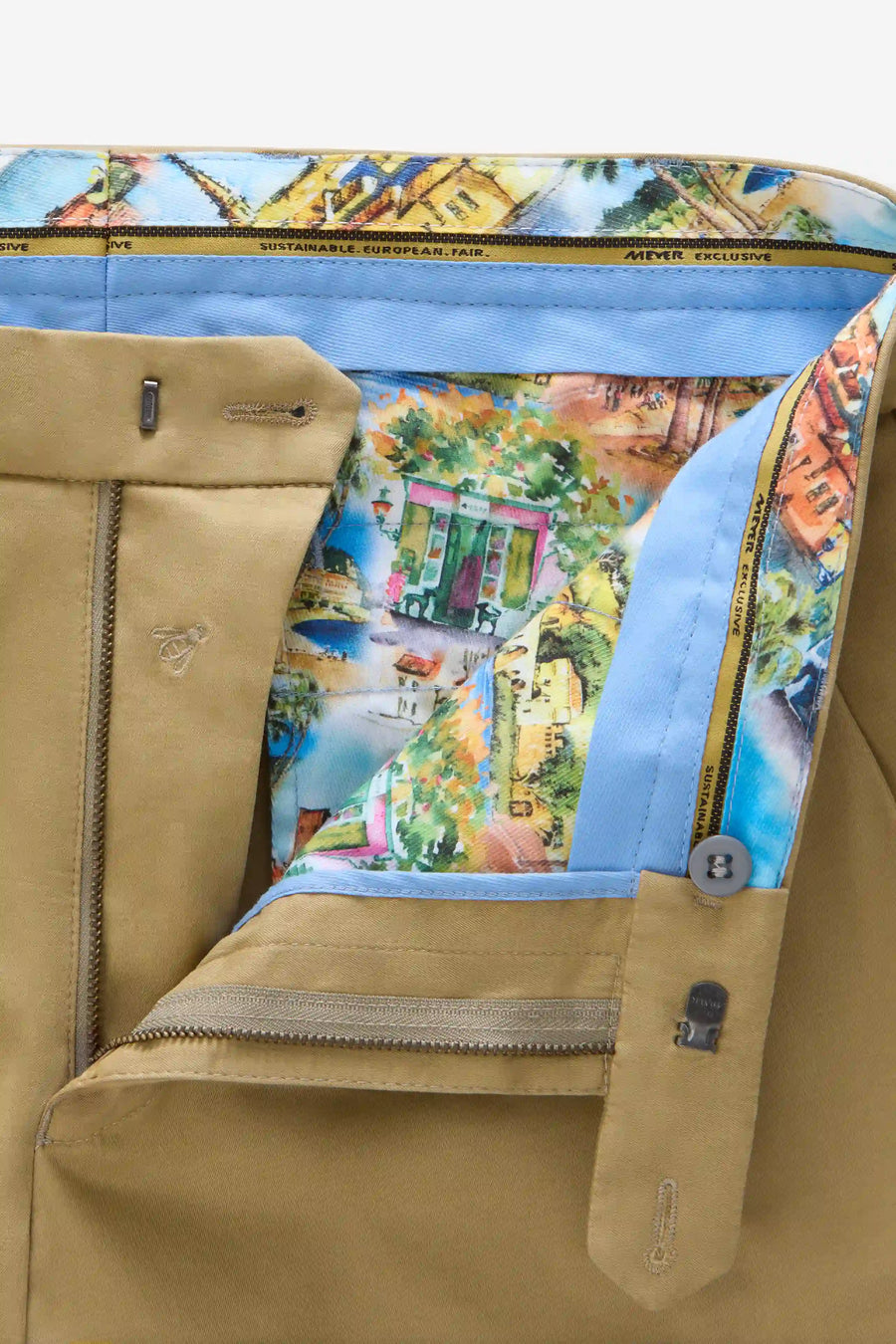 Bonn 1-8142 COTTON/SILK CHINOS